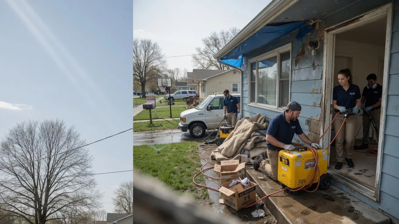 Basement Flood Cleanup in Webb, MS near me
